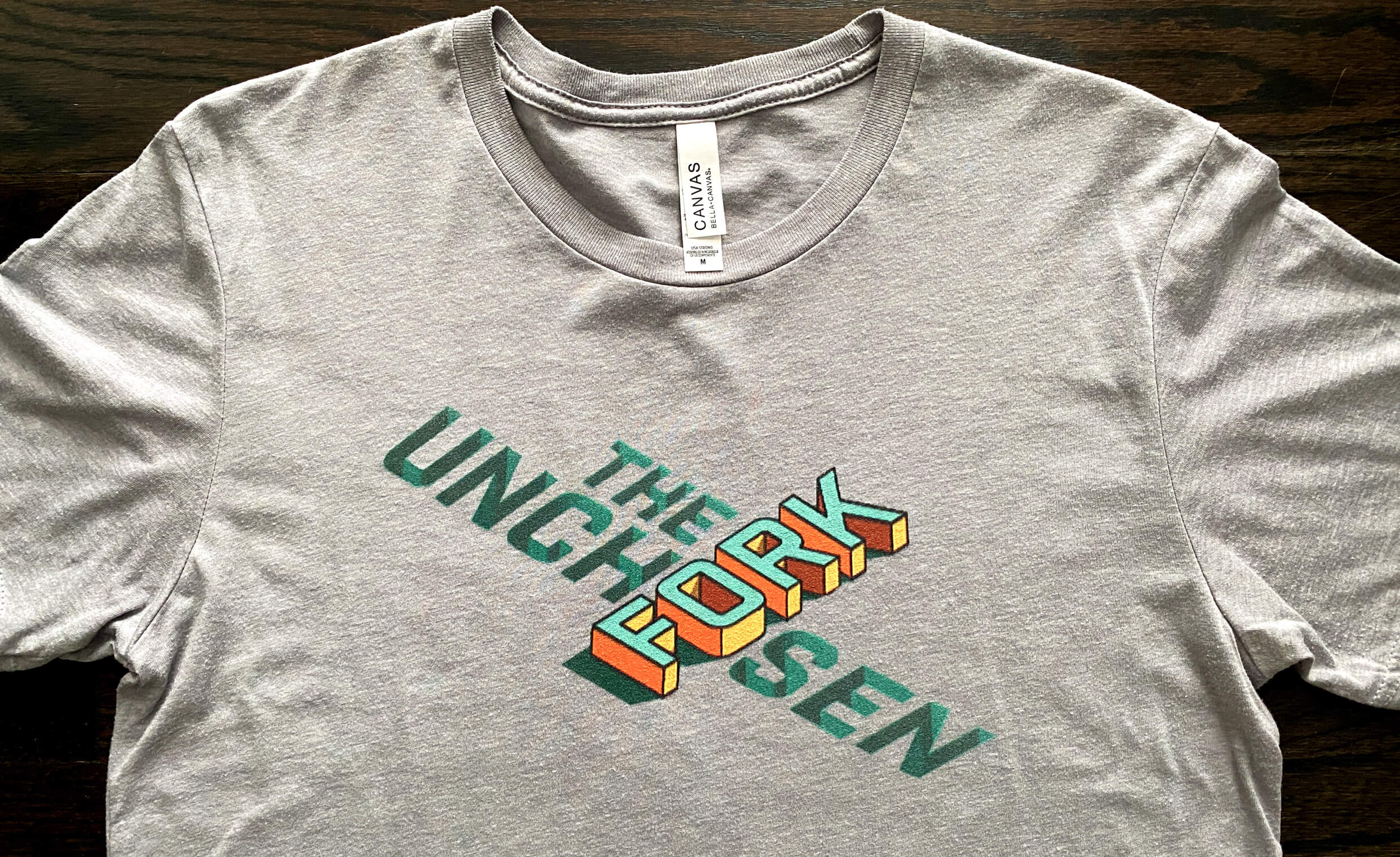 T-shirt-TheUnchosenFork-shorter